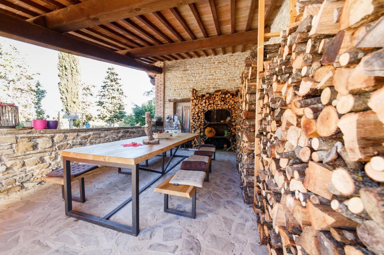 Le Terre Di Caprano Hotel Citta di Castello Luaran gambar