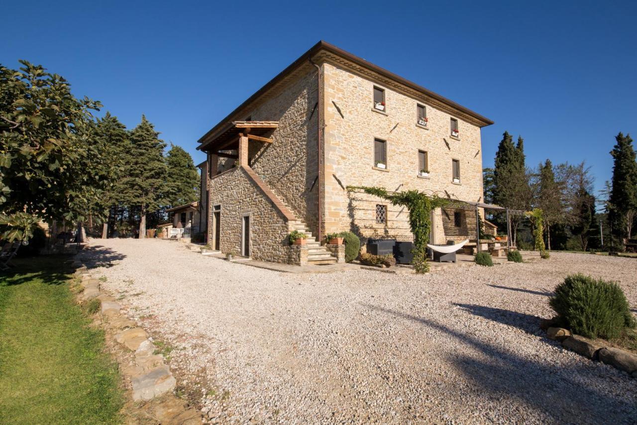Le Terre Di Caprano Hotel Citta di Castello Luaran gambar